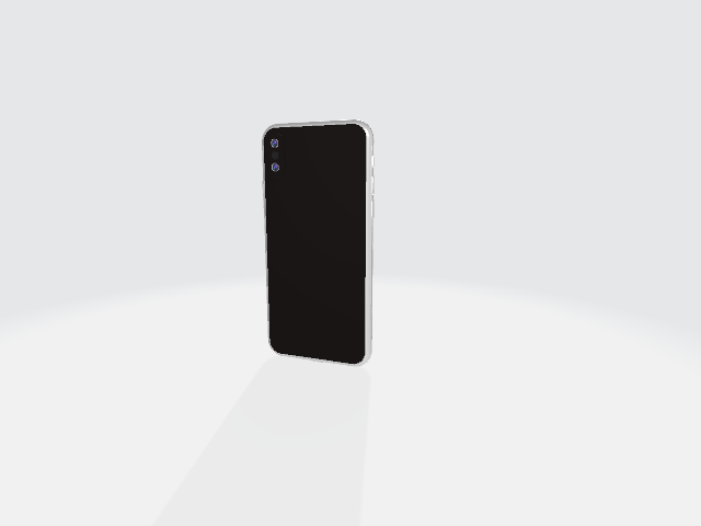 iphone de juegete modelo 3d